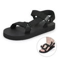 thumbnail image 1 of PULLIMORE Unisex Casual Sandals Arch Support Summer Water Sandals, Black, S(Women 4-5/Men 3-3.5), 1 of 11