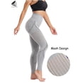 thumbnail image 1 of PULLIMORE Women High Waist Yoga Leggings Butt Lifting Stretchy Capri Workout Exercise Fitness Leggings Pants (S, Gray), 1 of 10
