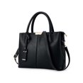 thumbnail image 1 of PULLIMORE Women Satchel Handbags Large PU Leather Shoulder Bags Top Handle Totes Briefcase Work Bag (Black), 1 of 8