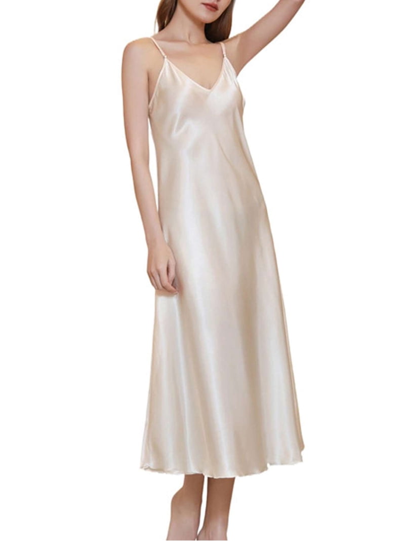 white christmas dresses Midi Slip Dress main image 1