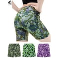 thumbnail image 1 of PULLIMORE Womens Camo Yoga Leggings Biker Shorts with Pockets High Waist Camouflage Active Workout Pants (XL, Camouflage), 1 of 7