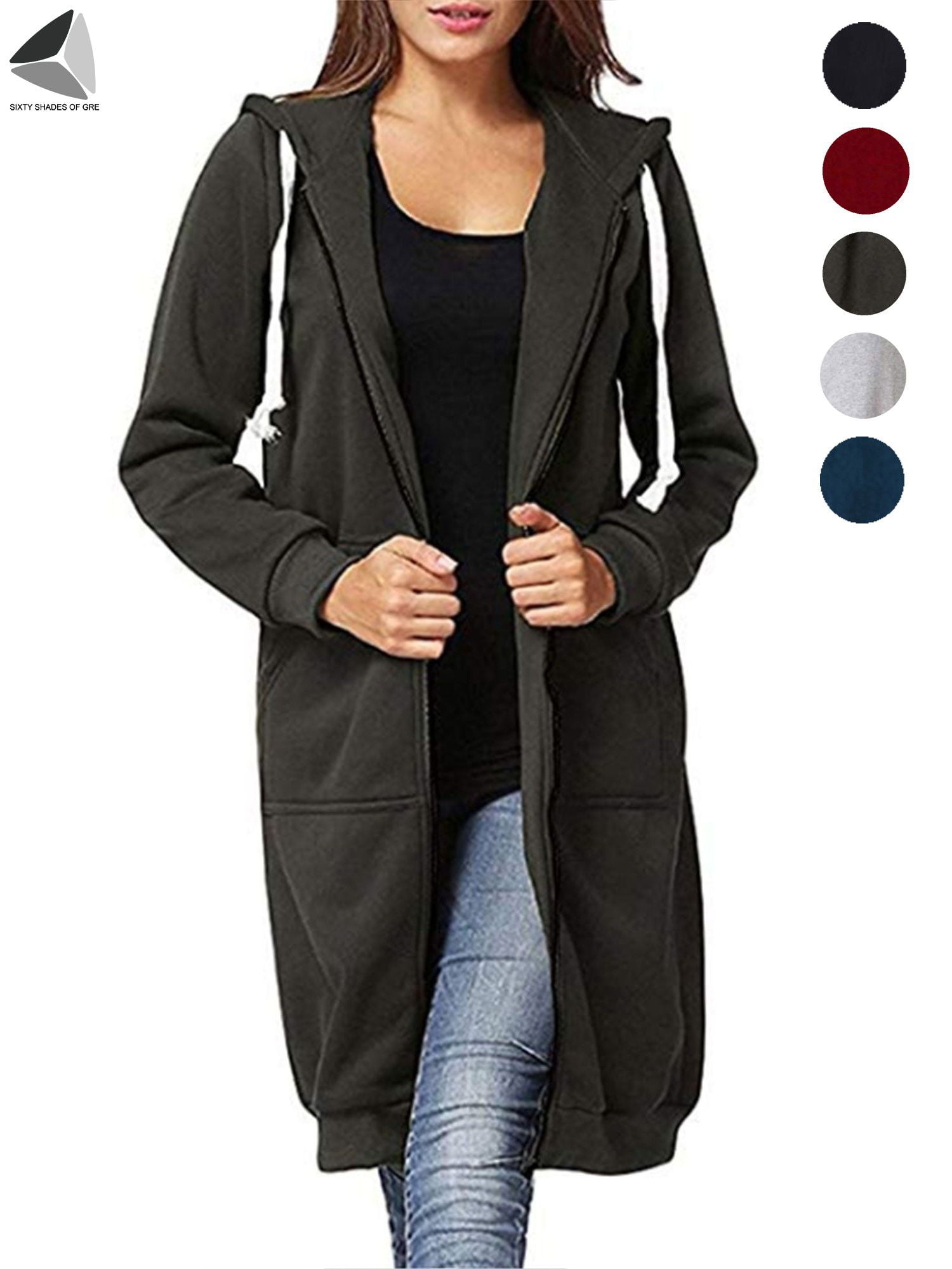 Red winter women wool long coat with pockets 2262 Red winter women wool long coat with pockets 2262