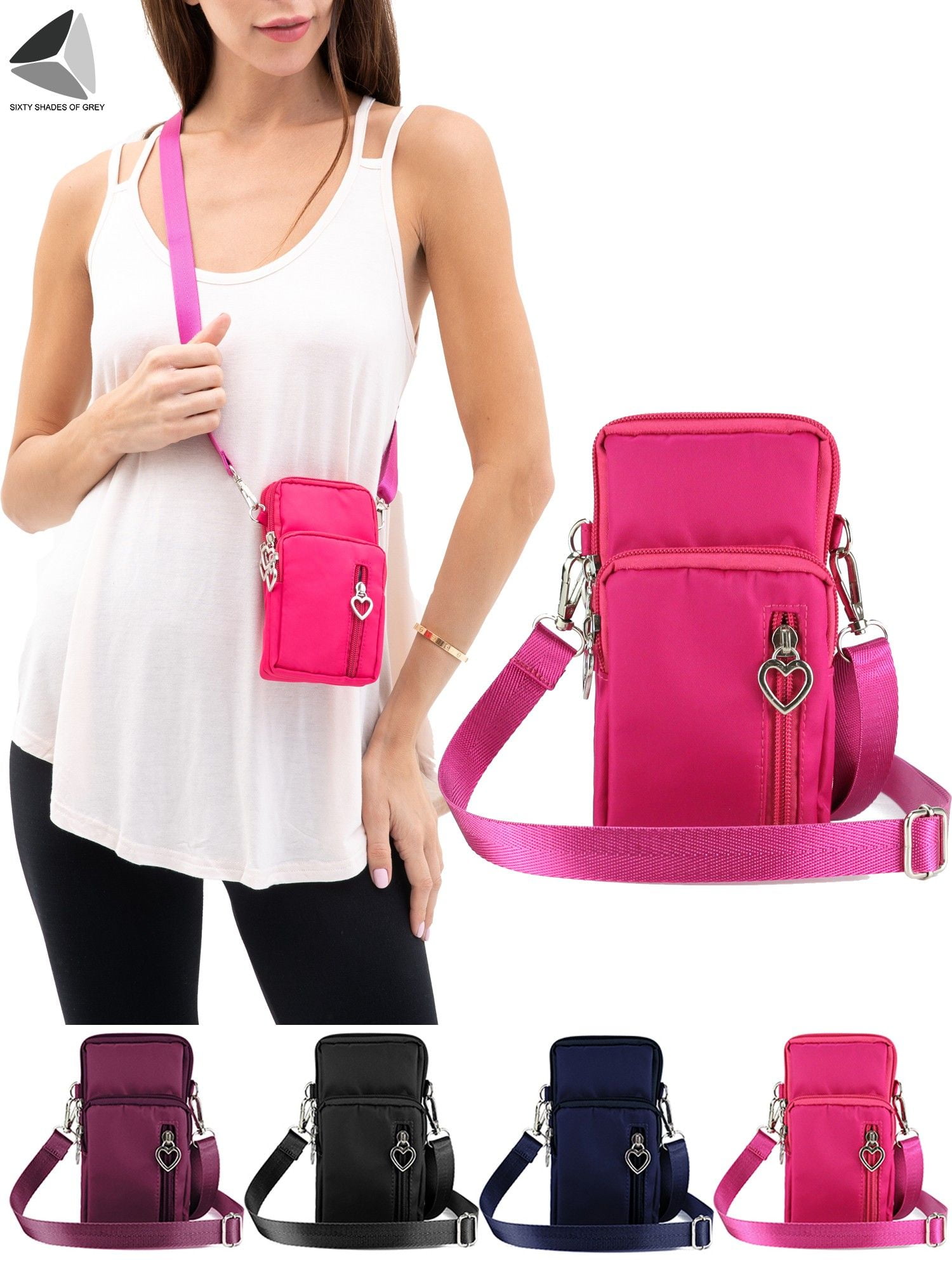 Boost stylish Crossbody shoulder sling bag/perfect for daily use  phone/cards/wallet/passport/keys : : Fashion