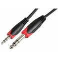 thumbnail image 1 of PULSE - 3.5mm to 6.35mm (1/4") Stereo Jack Plug Lead, 2m Black, 1 of 1