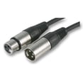 thumbnail image 1 of PULSE - 3 Pin XLR Male to XLR Female Microphone Lead, 6m Nickel, 1 of 1
