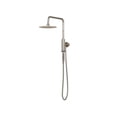 thumbnail image 1 of Aquarius 8-in Rain Showerhead Shower System with Pivoting Shower Arm and Magnetic Handshower Holder Brushed Nickel, 1 of 5