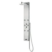 PULSE Monterey ShowerSpa Stainless Steel Brushed Shower Panel