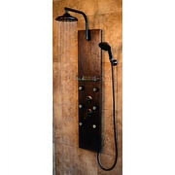 PULSE Sedona ShowerSpa Copper Shower Panel in Oil-Rubbed Bronze