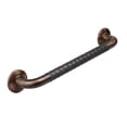 thumbnail image 1 of ErgoSafetyBar 18-in Dimpled Ergonomic Soft Grip 32mm Diameter ADA Compliant 500 lb Weight Capacity Oil Rubbed Bronze, 1 of 6