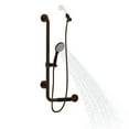 thumbnail image 1 of PULSE ShowerSpas ErgoSlideBar Oil-Rubbed Bronze - Left, 1 of 2