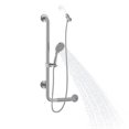 thumbnail image 1 of PULSE ShowerSpas ErgoSlideBar Stainless Steel Polished - Left, 1 of 2