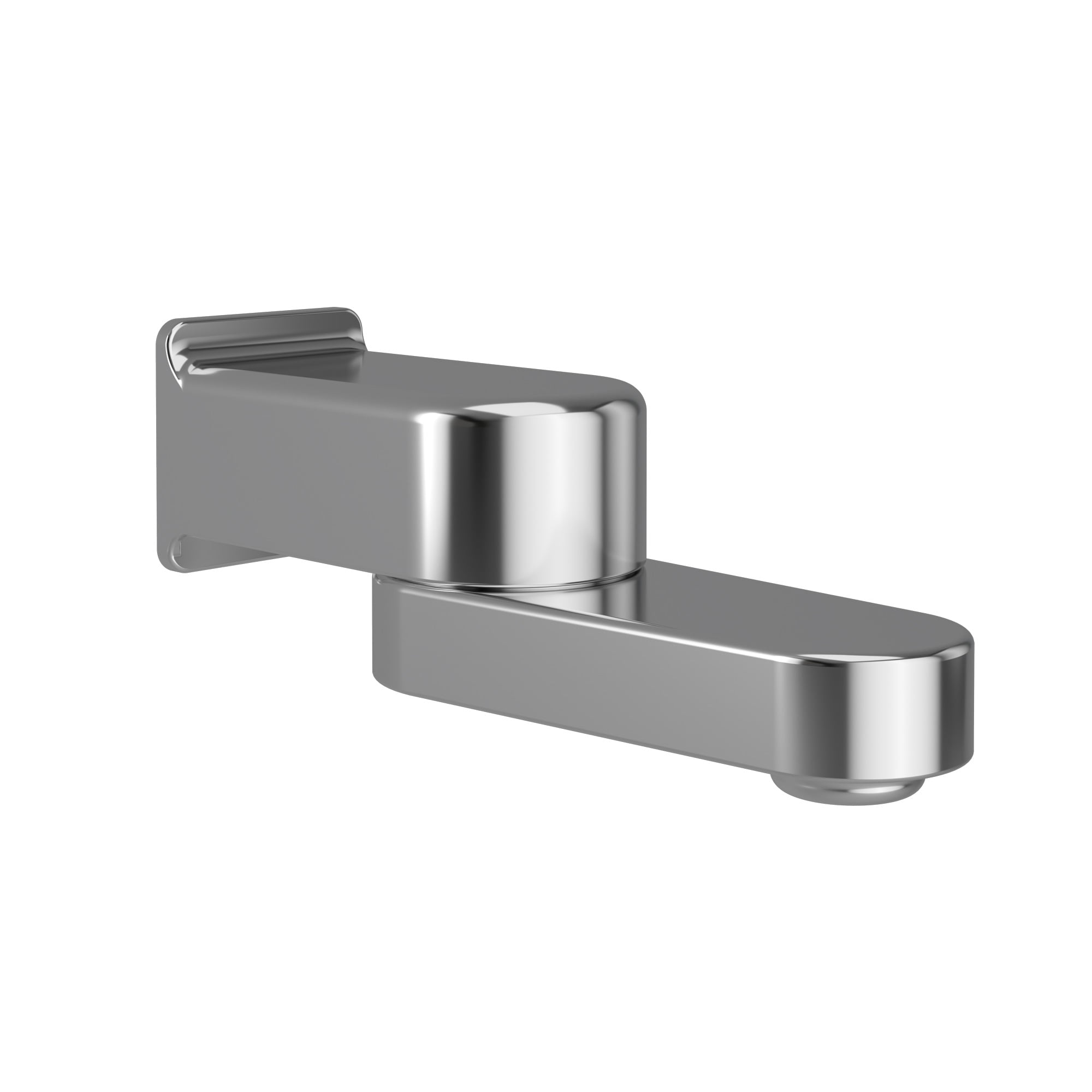 Chrome Fold Away Tub Spout with Diverter
