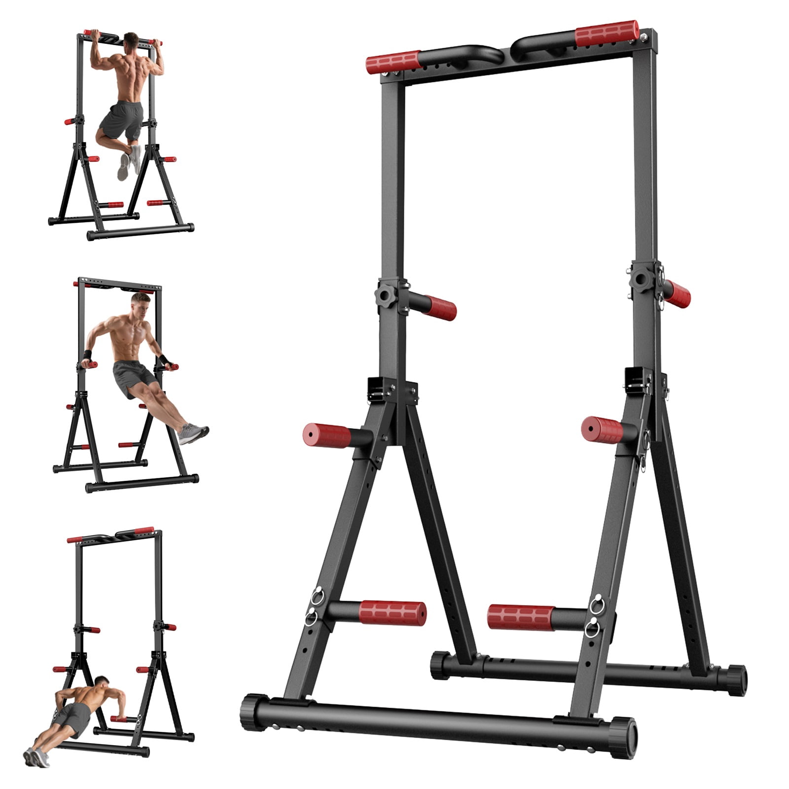 Foldable Training Rig PULSE360 Foldable Pull Up Bar Free Standing, Power Tower Pull Up Bar ...