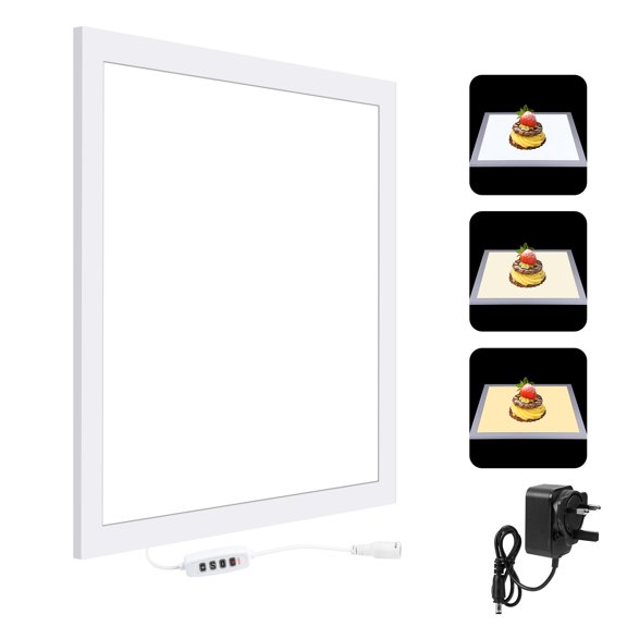 PULUZ 1000LM LED Acrylic No Polar Dimming Shadowless Light Pad with Switch for 40cm Photo Studio