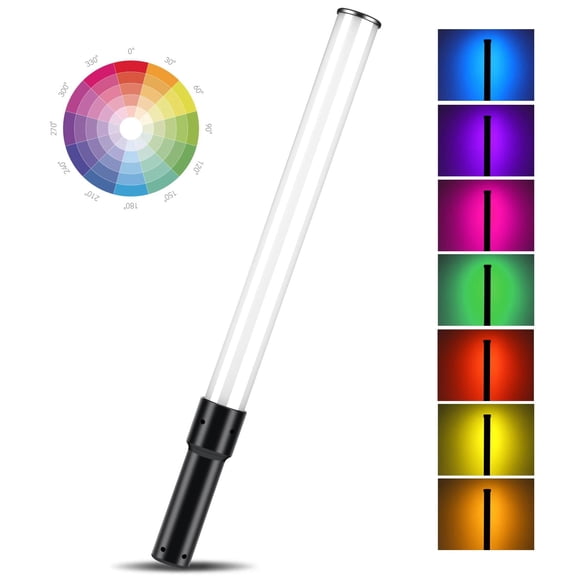 QKOO 144 LEDs Photo Handheld Stick Light Full Color RGB Fill Light
