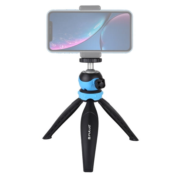 PULUZ 20cm Pocket Plastic Tripod Mount with 360 Degree Ball Head for Smartphones, GoPro, DSLR