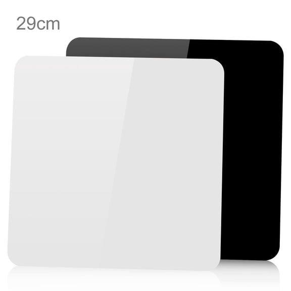 QKOO 29cm Photography Acrylic Reflective Display Table Background Board