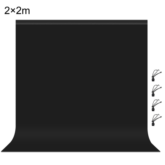 QKOO 2m x 2m Photography Background Thickness Photo Studio Background Cloth Backdrop