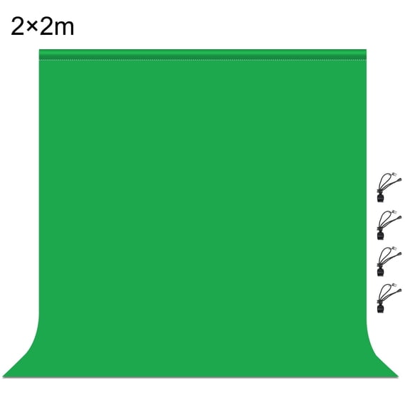 QKOO 2m x 2m Photography Background Thickness Photo Studio Background Cloth Backdrop