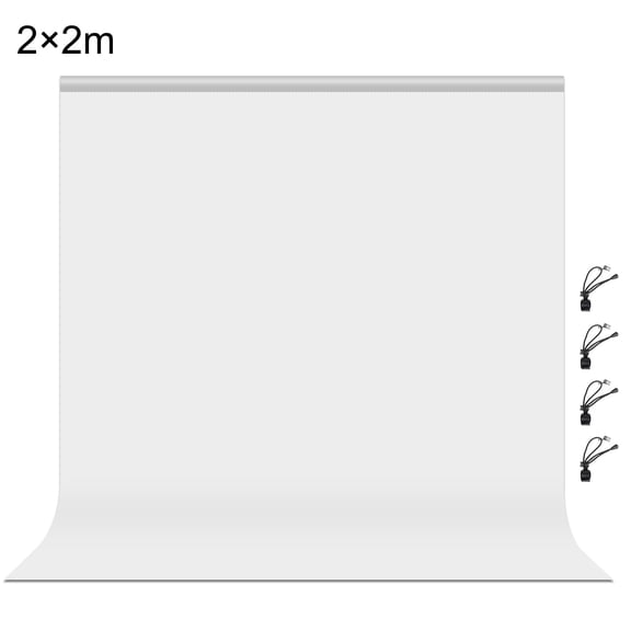 QKOO 2m x 2m Photography Background Thickness Photo Studio Background Cloth Backdrop