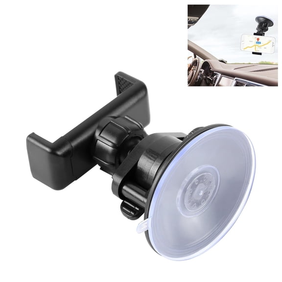 PULUZ 360 Degree Rotating Suction Cup Clamp Holder Bracket For iPhone, Galaxy, Huawei, Xiaomi, and