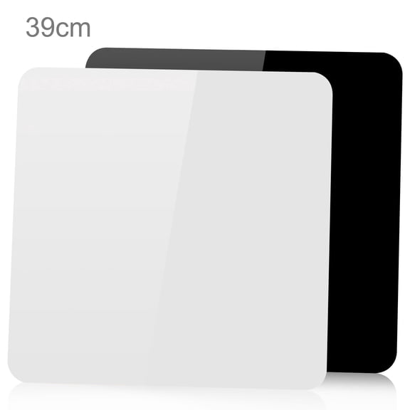 QKOO 39cm Photography Acrylic Reflective Display Table Background Board