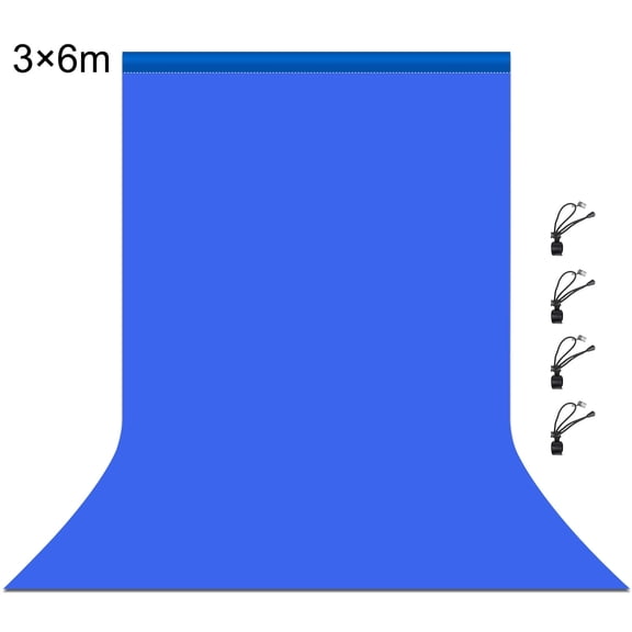 QKOO 3m x 6m Photography Background Thickness Photo Studio Background Cloth Backdrop