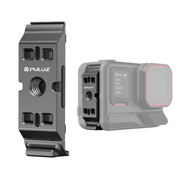 PULUZ ACE / AC Aluminum Alloy Vertical Shooting Magnetic Quick-release Battery Side Interface for