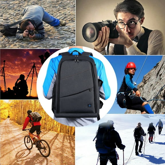PULUZ Backpack,Camera And Other Portable Waterproof Scratch-proof Dual Dslr CameraPortable Waterproof Dslr Camera Camera Waterproof Scratch-proof Dual Eryue Huiop