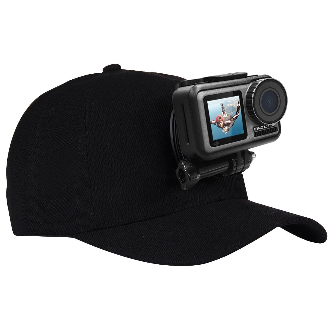 ActionHat With Floating Mount For GoPro & Action Cams – Wear Forwards Or Backwards, Comfortable Fit
