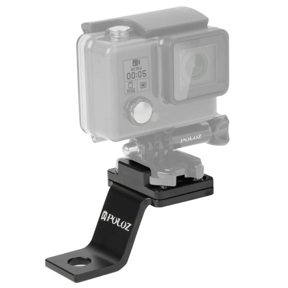 QKOO Fixed Metal Motorcycle Holder Mount for GoPro, Insta360, DJI and Other Action Cameras