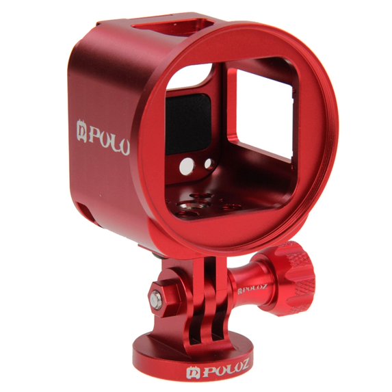 PULUZ Housing Shell CNC Aluminum Alloy Protective Cage Kit with Metal Wrench & Lens Cap & Screw &