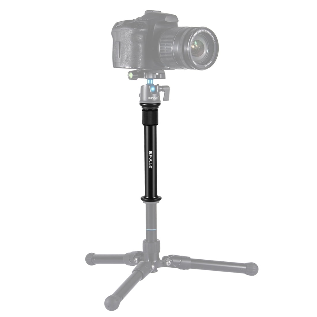 PULUZ Metal Handheld Adjustable Tripod Mount Monopod Extension Rod for ...