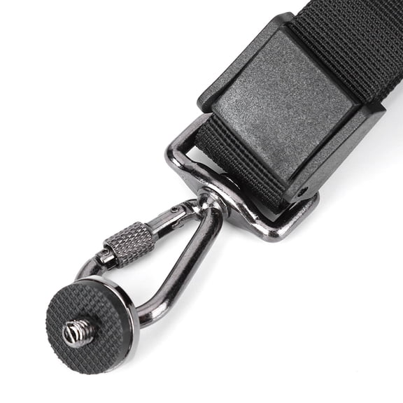 PULUZ PU6002 Quick Release Double Camera Shoulder Strap Harness with Soft Pad, Decompression Breathable Gear for Professional DSLR Cameras, Shock Absorption, Standard 1/4 Inch Screw Interface