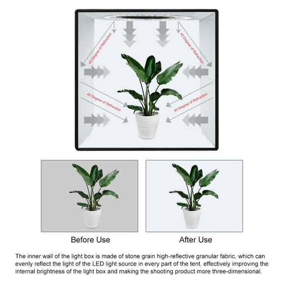 PULUZ Photographic soft light box,Soft Box Set Portable Tent With 12 Colors Portable Tent Box Qisuo