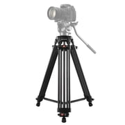 QKOO Professional Heavy Duty Camcorder Aluminum Alloy Tripod