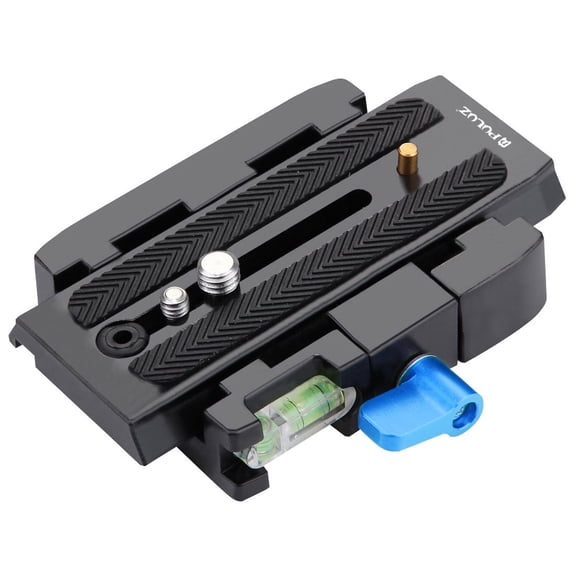 QKOO Quick Release Clamp Adapter + Quick Release Plate for DSLR & SLR Cameras