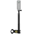 thumbnail image 1 of PULUZ PU817 Motorcycle Bike Selfie Stick Handlebar Mount Camera Bracket 27.9cm-113.5cm Adjustable Length with 1/4 inch Screw & Sports Camera Mount Adapter, 1 of 6