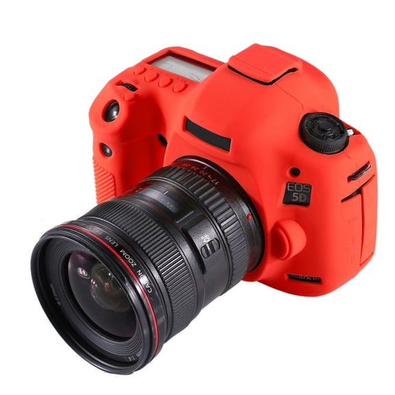 QKOO Soft Silicone Protective Case for Canon EOS 5D Mark III / 5D3