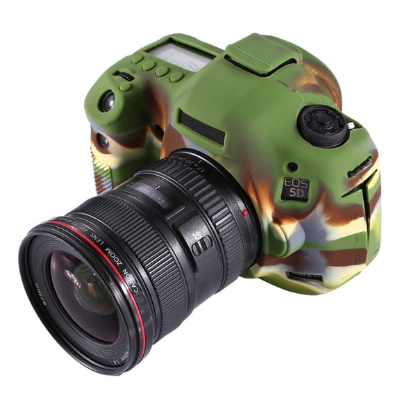 QKOO Soft Silicone Protective Case for Canon EOS 5D Mark III / 5D3