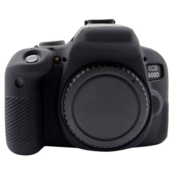 QKOO Soft Silicone Protective Case for Canon EOS 800D