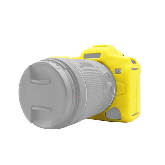 QKOO Soft Silicone Protective Case for Canon EOS R5