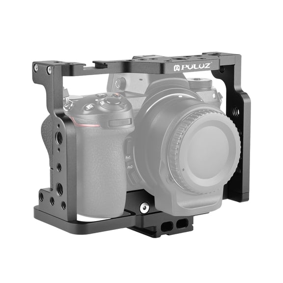 PULUZ Video Camera Cage Filmmaking Rig for Nikon Z6 / Z7(Black)