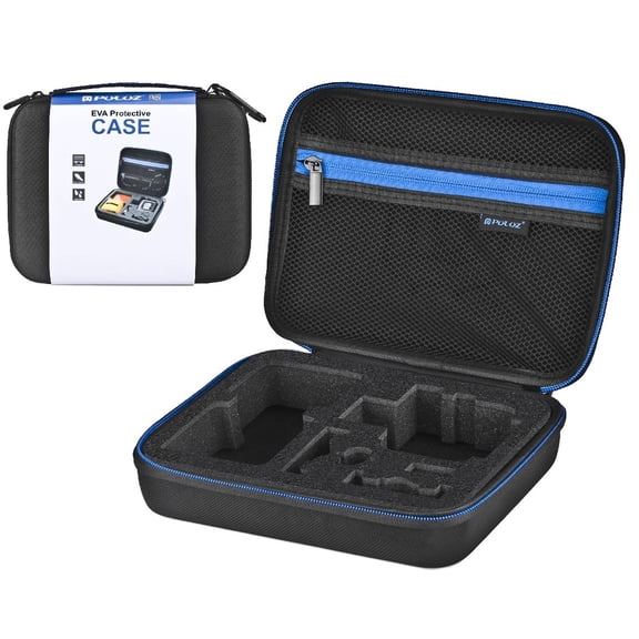 QKOO Waterproof Carrying and Travel Case for for GoPro, Insta360, DJI and Other Action Cameras x