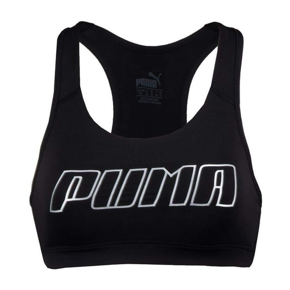 PUMA 4 Keeps Bra Puma Black/Silver Puma XS