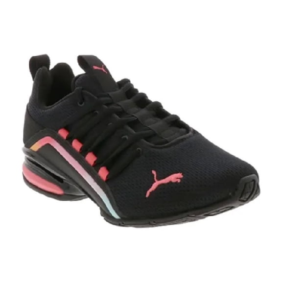 Big Kid's Puma Axelion Mesh Sunset Fade JR Puma Black-Loveable (399196 01) - 7