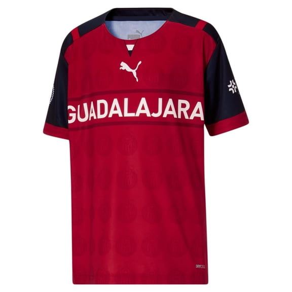 PUMA Chivas de Guadalajara Youth Alternative Soccer Jersey 2022 (Large) Red
