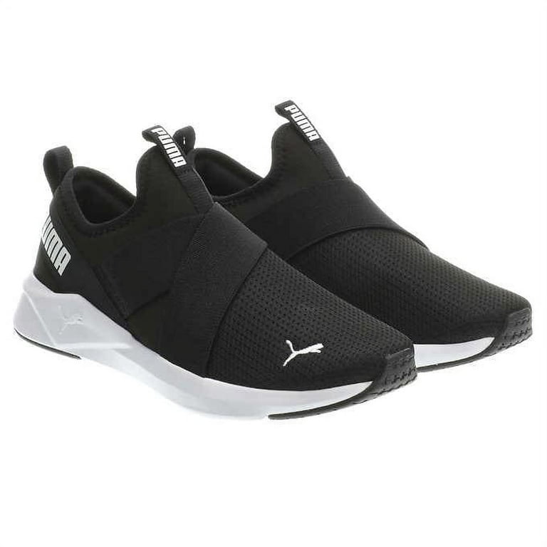 Puma slip ons women sales black