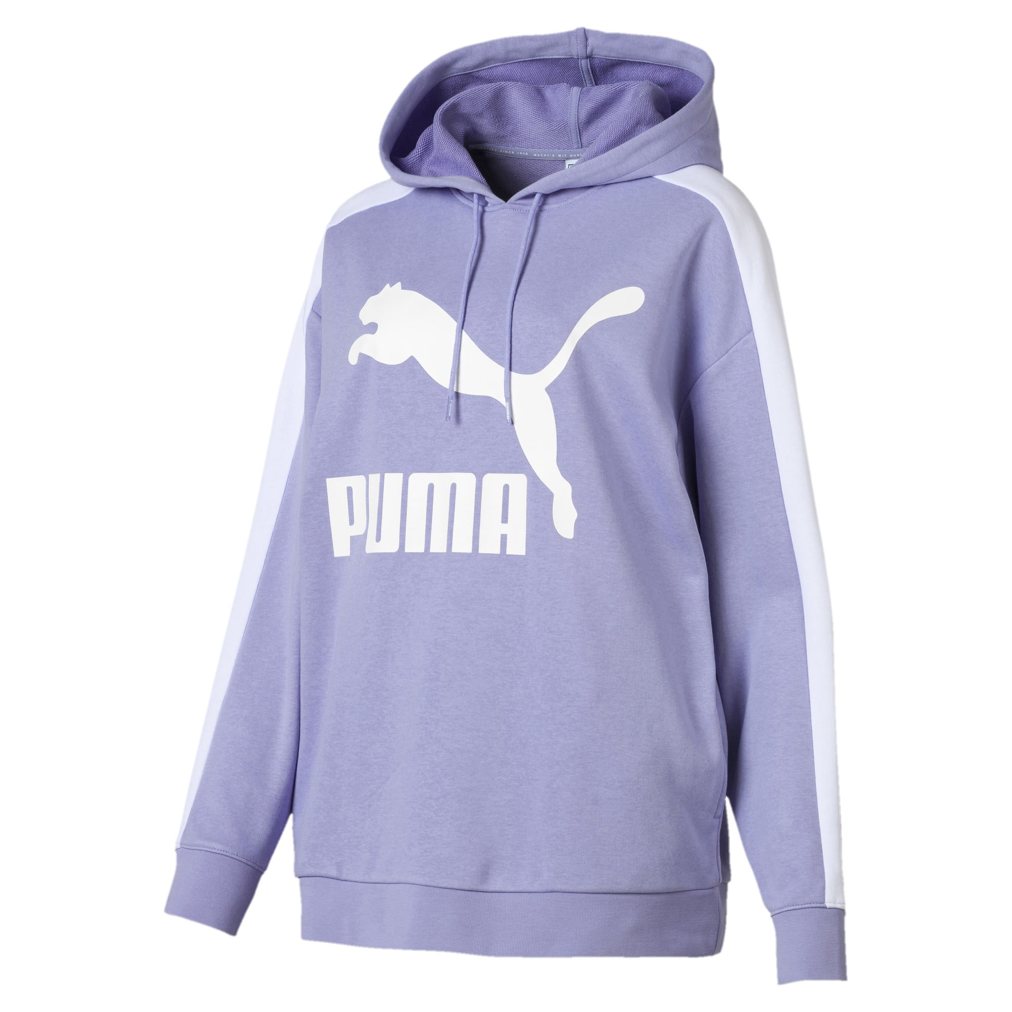 PUMA Classics Women s T7 Logo Hoodie Women Walmart