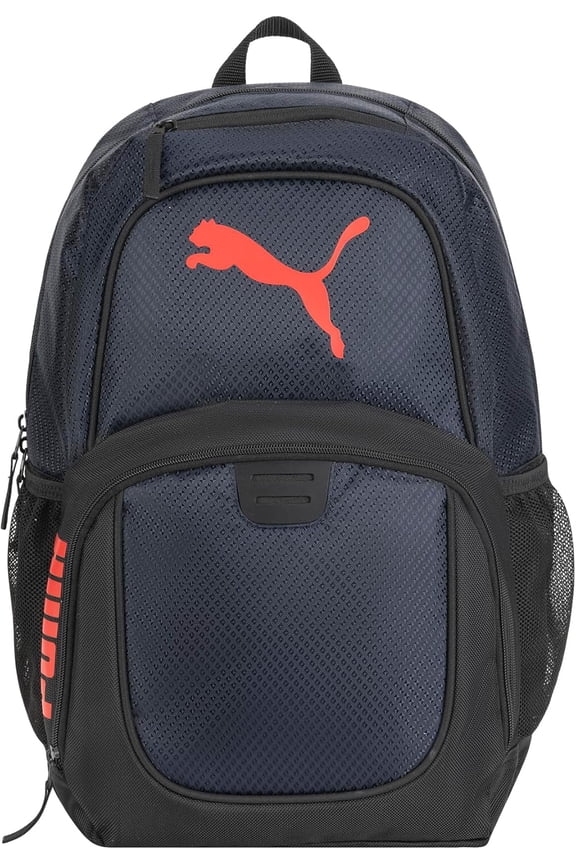 Contender Backpack, New Navy/Red Fire, One Size